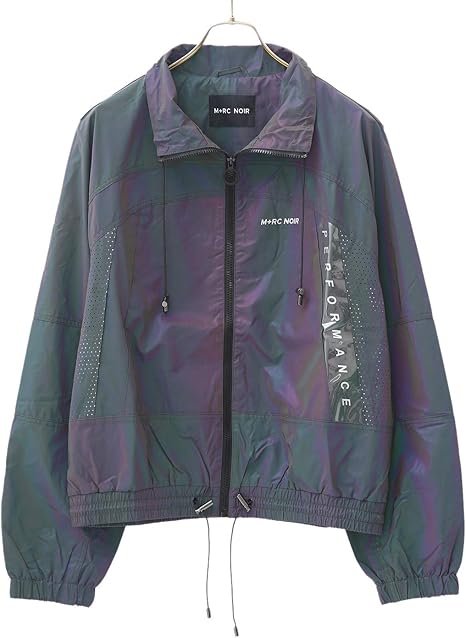 Amazon Co Jp M Rc Noir マルシェノア Rainbow Reflective Jacket 19ss 19ss ゴーストブラックレインボウトラックジャケット ジャケット メンズ Clothing Accessories