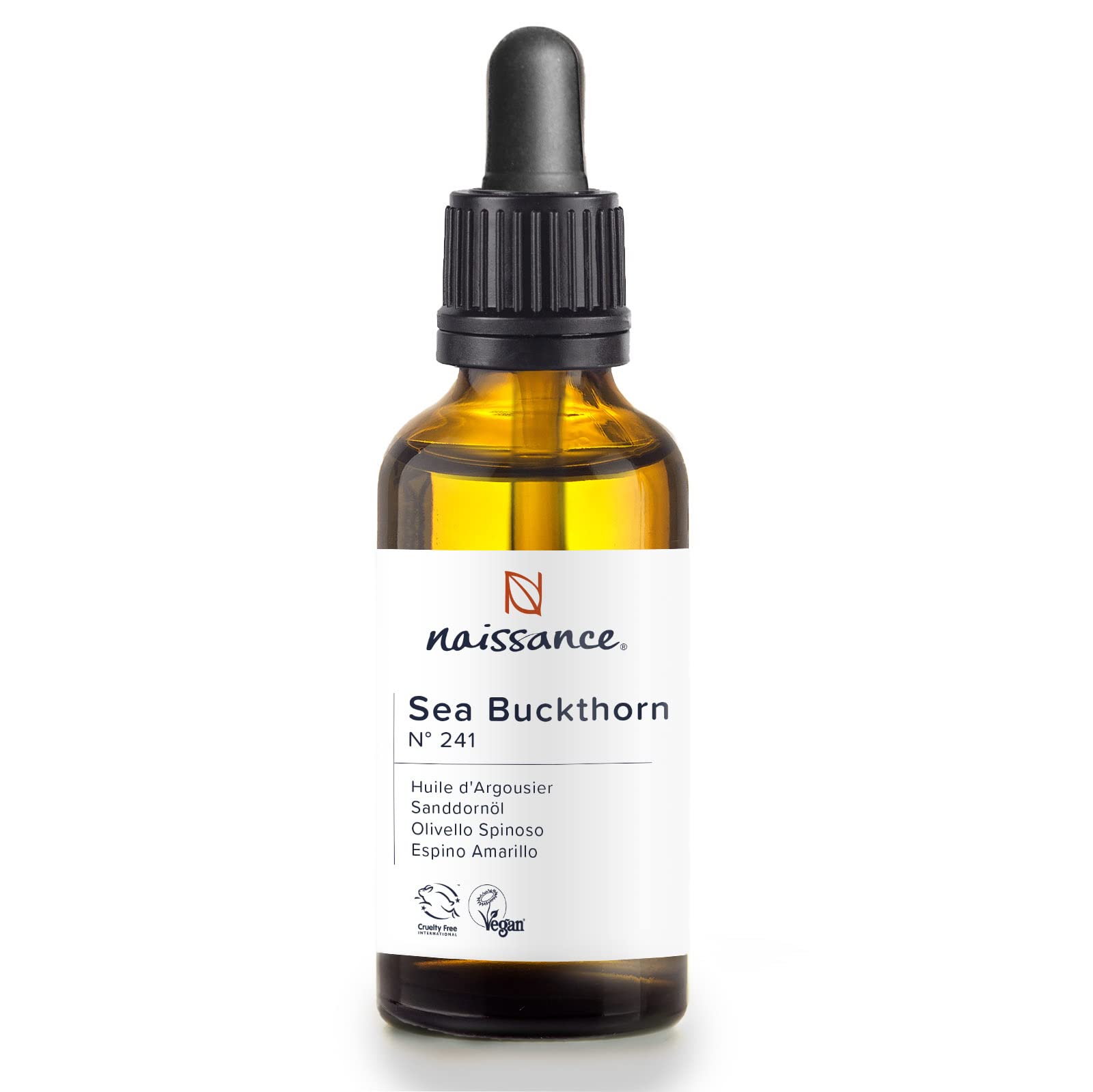 Naissance Sea Buckthorn Oil (no. 241) 50ml 100% Pure