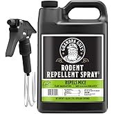 Grandpa Gus's Rodent Repellent Spray with Sprayer, Natural Peppermint & Cinnamon Oils Repel Mice and Stop Rats, 1 Gallon (Pack of 1)