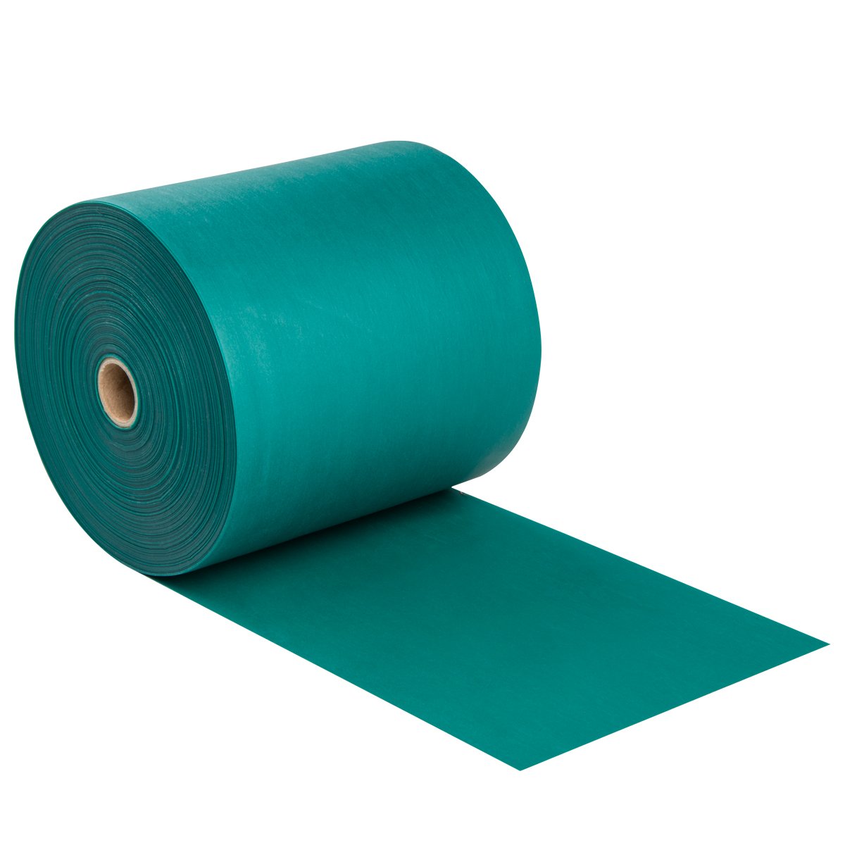 CanDo Resistance band / training band / gymnastics band - 45 m - green (medium)