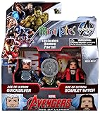 Marvel Avengers Age of Ultron Minimates Series 61 Age of Ultron Quicksilver & Scarlet Witch Minifigure 2-Pack