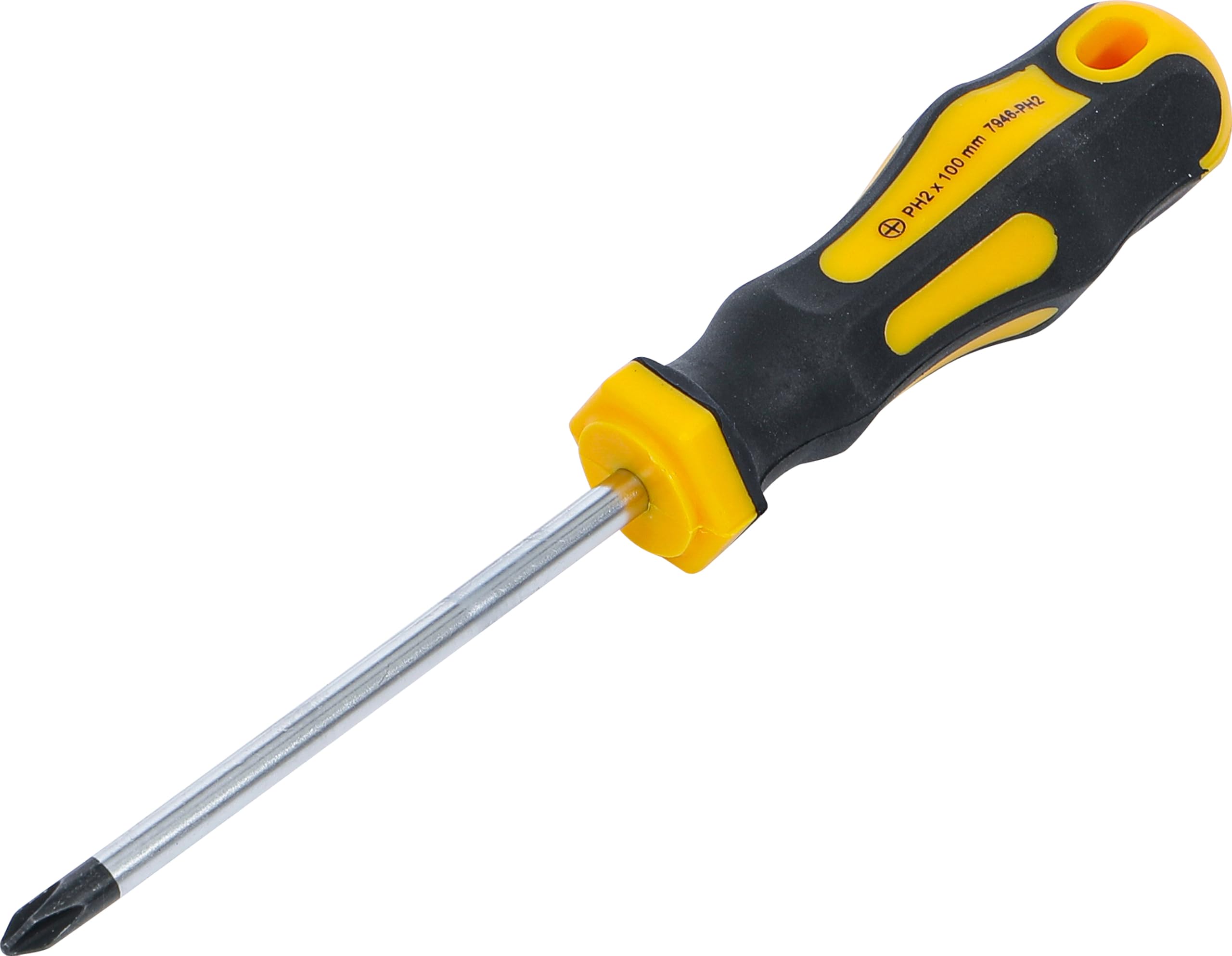 BGS Diy 7946-PH2 | Screwdriver | Cross Slot PH2 | Blade Length 100 mm
