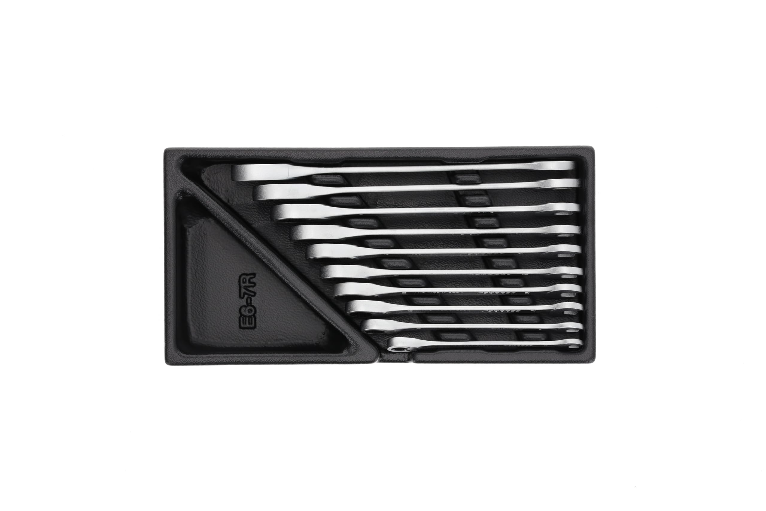 GEDORE Set of 1500 ES-7 R Combination Spanner with Ring Ratchet in 1/3 ES Module, 1 Piece