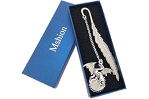 Retro Glow in The Dark Reading Metal Bookmarks Long Chain Luminous Book Mark Holiday Gifts