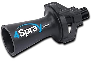 4Spray MNPT Glass-Reinforced Polypropylene Eductor for Mixing, 1 Inch