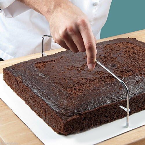 SCI Adjustable Wire Cake Slicer - Leveler Trimmer - Cake Decorating Dream