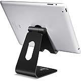 Tablet Stand Multi-Angle, Lamicall iPad Stand : Desktop Holder Dock for iPad mini Air 2 3 4 Pro, iPhone 5 6 7 Plus, Nintendo Switch, Nexus, Accessories, Samsung and Other Tablets (4-13 inch) - Black