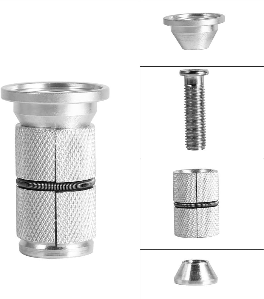 Bicycle Fork Headset Expansion Bolt Top Cap Road Bike Front Fork Headset Screw Stem Cap Tackle Set Adjustable Locking Hanging Core Accessory - Image 4