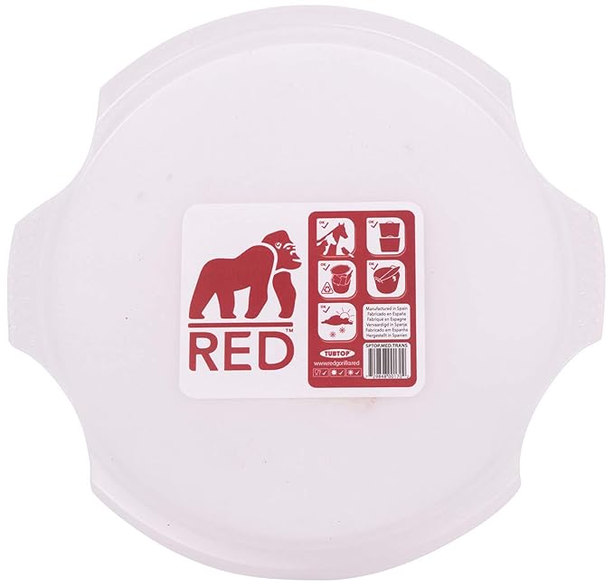 Tubtrug tubtop Kunststoff-Deckel Deckel - durchsichtiger, Small