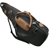 Xinlinke Alto Saxophone Case Soft Sax Gig Bag 1200D Oxford Cloth 15mm Padded Carrying Backpack