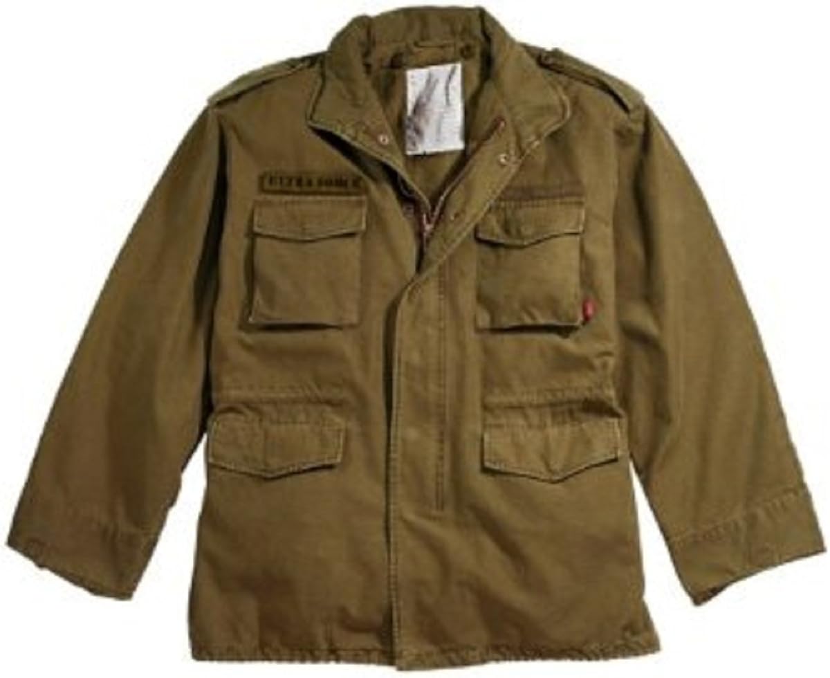 Russet Brown Military Vintage M65 Field Jacket 8616 Size