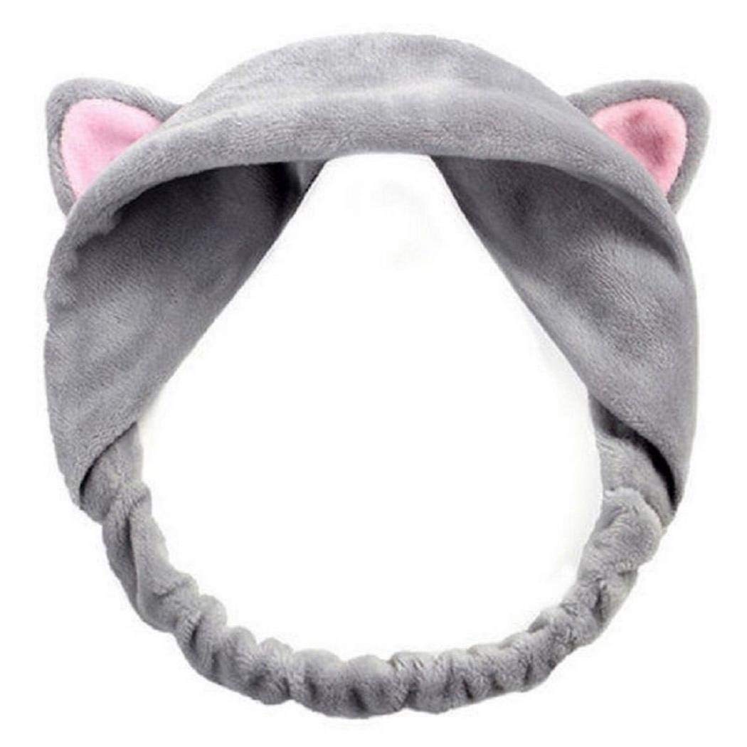 Olseti Cute Cat Ears Hairband Party Gift Headdress Hair Accessories Makeup Tools Headbands