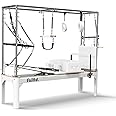 Faittd Aluminium Pilates Reformer , Pilates Reformer Machine, Pilates Equipment Reformer, Pilates Reformer Workout Machine for Home Gym, with Reformer Accessories, Reformer Box, Jump Board