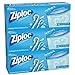 Ziploc Freezer Bag, 1 Gallon, 28 Count, Pack of 3- Featuring designs from Disney’s The Nutcracker and The Four Realms, Limited Edition