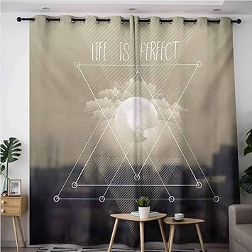Amazon Com Vividx Doorway Curtains Indie Life Is Perfect
