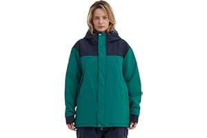 NOMADIKA Women Ski Jacket Waterproof Insulated Winter Snow Coat for Skiing Snowboarding Rain Coats Oversize Unisex