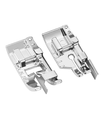 Pie Guía Ajustable Para Máquina De Coser - Acero Inoxidable, Para Bordado, Acolchado Y Costura Recta