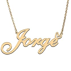 AQGS Jorge Custom Name Necklace Customized