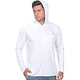 Fishing Shirts for Men Long Sleeve - Sun Protection SPF 50+ UV Tshirt Hoodies