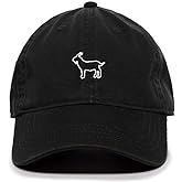 Tech Design Goat Baseball Cap Embroidered Cotton Adjustable Dad Hat
