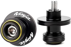 ZEXDDI Fit For KAWASAKI Ninja 650 2025 Ninja 500 SE Ninja 400 NINJA 1000 SX 2017-2024 2025 ZX-4RR ZX6R 636 ZX10R ZH2 CNC Motorcycle Swingarm Spool Sliders Stand Screws (Gold)