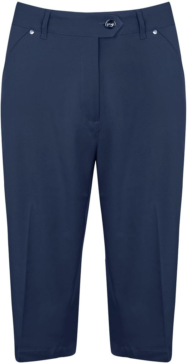 Island Green Golf IGLSHO1681 Womens Sports Bermuda Shorts