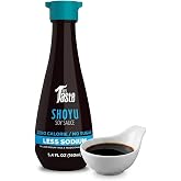 Mrs Taste Sugar Free Soy Sauce, Zero Calories, Low Sodium, Zero Sugar, Keto Friendly, Paleo Friendly, Shoyu Soy, Condiments and Sauces, 5.4 oz
