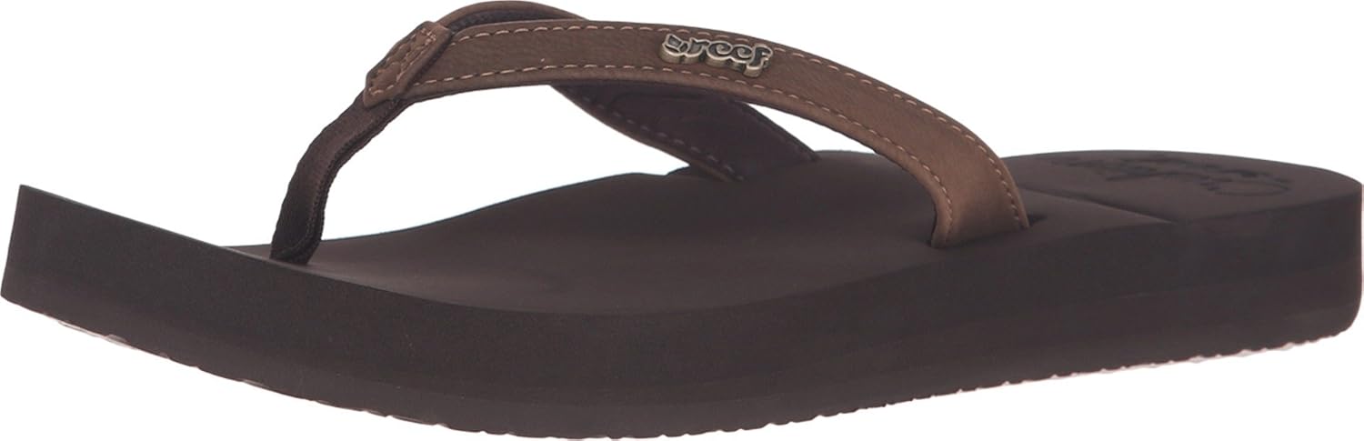 Amazon.com | Reef Women's Cushion Luna Sandal | Flip-Flops