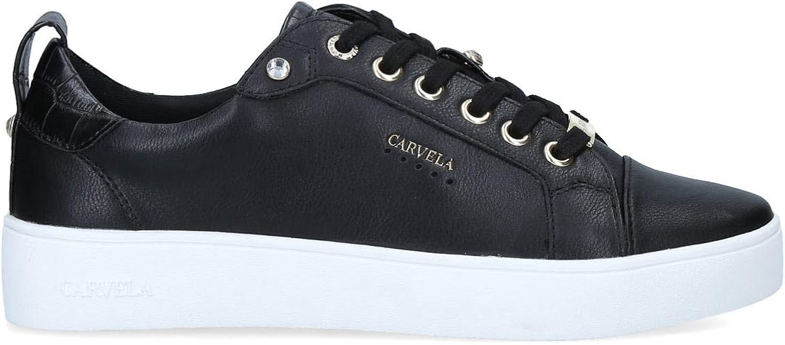 carvela justified trainers white
