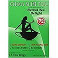 China Slim Dieter's Tea Delight, Large 6.34oz/180g, 72-Count Pack of 2
