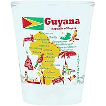 Verre à Liqueur Dépoli Bleu Cobalt De Guyane Française - France