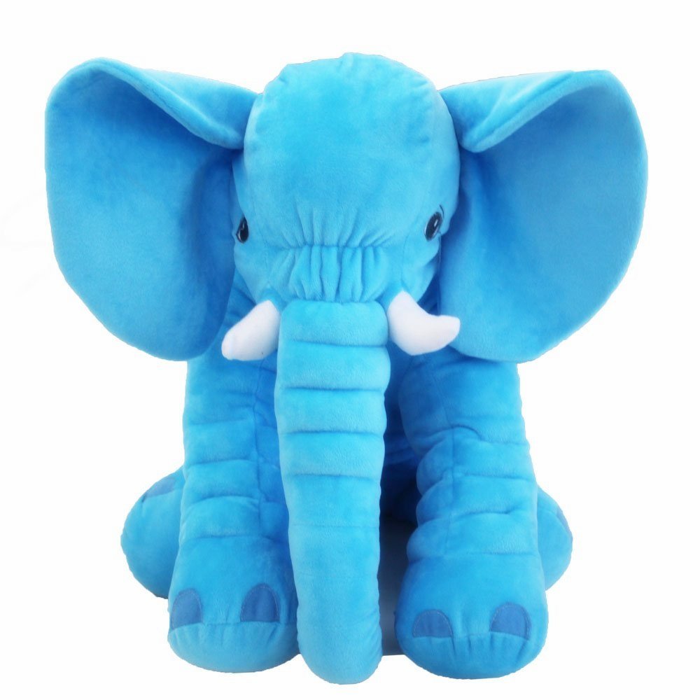 baby snuggle elephant pillow