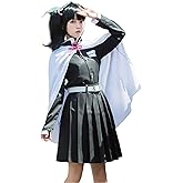 Buyoem Kanao Cosplay Costume Kimono for Adult Cloak Kanao Costume Halloween Kimono Outfit Cosplay Set with Wig