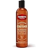 Tanner's Preserve Leather Conditioner for Finished Leather, Restores & Protects Auto Seats, Furniture & Tack, 8 fl oz