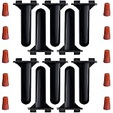 Extreme Dog Fence Wire Splice Kit, 10-Pack, Waterproof, Direct-Burial | Gel-filled waterproof connectors; repair or extend any in-ground dog fence wire; direct-burial rated, Underground