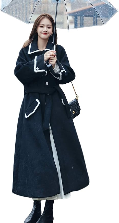 Amazon チェスターコート レディース ロング コート 大きい 冬 厚手 ゆったり アウタージャケット大人 通勤 コート ジャケット 通販