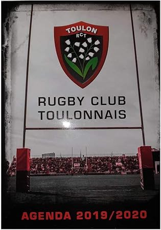 Rct Agenda Rugby Rugby Club Toulonnais 2019 2020 Amazon Fr Sports Et Loisirs Rct Agenda Rugby Rugby Club Toulonnais 2019 2020 Amazon Fr Sports Et Loisirs