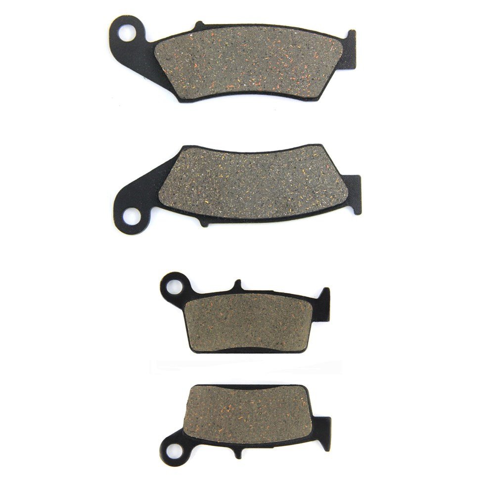 SOMMET Motorcycle front and rear brake pads for Honda CR 125 R/CR 250 R/CR 500 R 1995-2001
