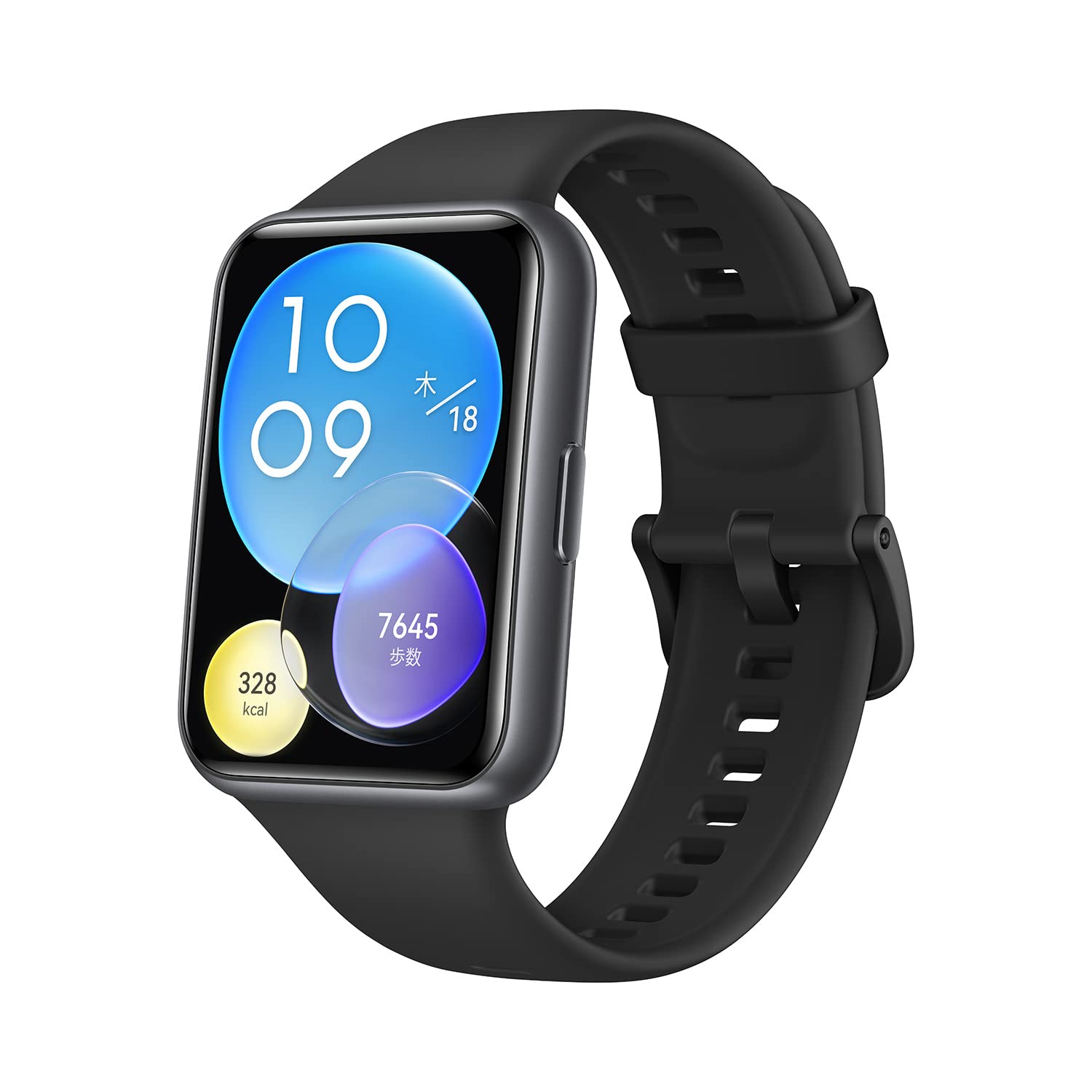 HUAWEI WATCH FIT2 スマートウォッチ 心拍計 ミッドナイトブラック【日本正規代理店品】商品画像