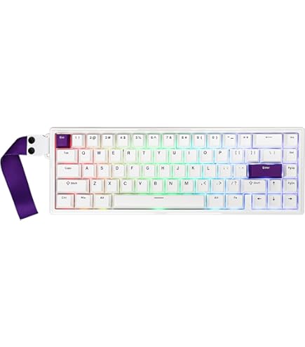Amazon.com: ZENT75-HE Aluminum 75% Wired Magnetic Keyboard