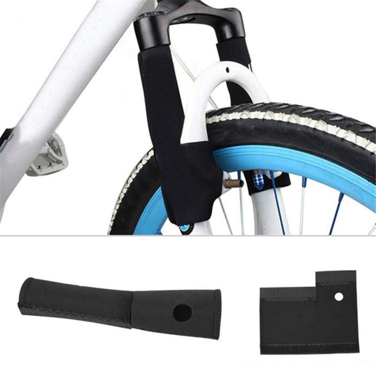 Winwinfly 1 Pair Bicycle Front Fork Protective Pad Mountain Bike Fork