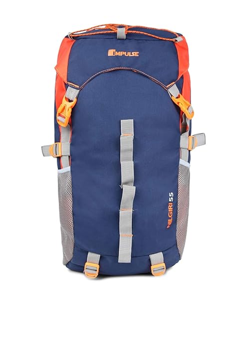 Impulse 55 Ltrs Blue Rucksack (Nilgiri 55Ltr Blue)