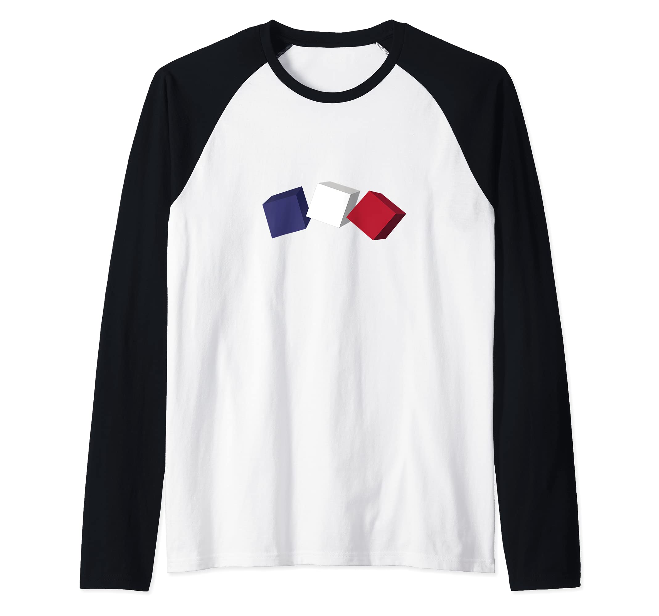 Flag United States Raglan Baseball Tee