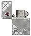 Zippo Armor Logo & Flame Pocket Lighter, High Polish Chrome