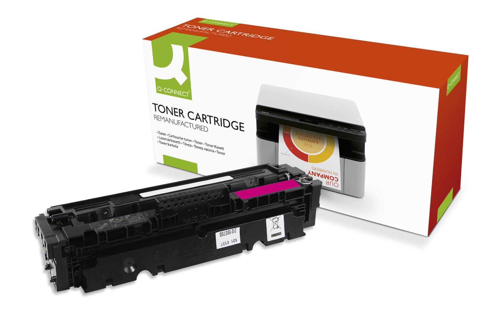 Q-Connect Compatible Solution HP Jet Intelligence CF413A Toner Cartridge Magenta CF413A-COMP
