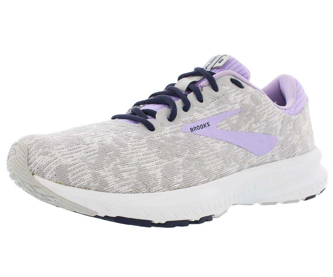 brooks launch 6 pink white lemon