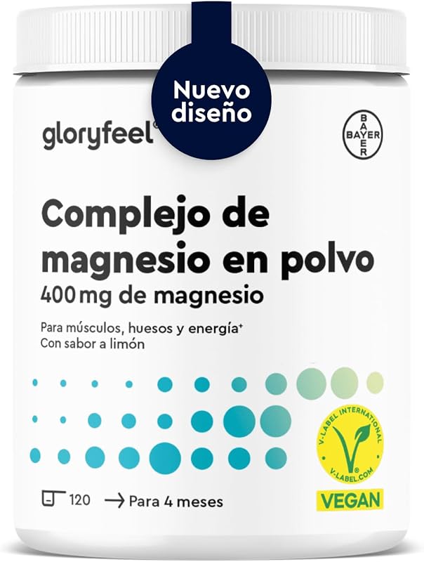 Magnesio Complex en Polvo 600g - Con Bisglicinato, Citrato y Malato — foto 1 de 8