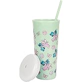 Bioworld Lilo & Stitch Wraparound Lilo and Angel 26 Oz. Stainless Steel Semi-Dome Cup