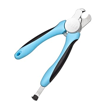 2-TECH Premium Krallenschere mit Feile Softgrip Krallenzange Deluxe 16 cm