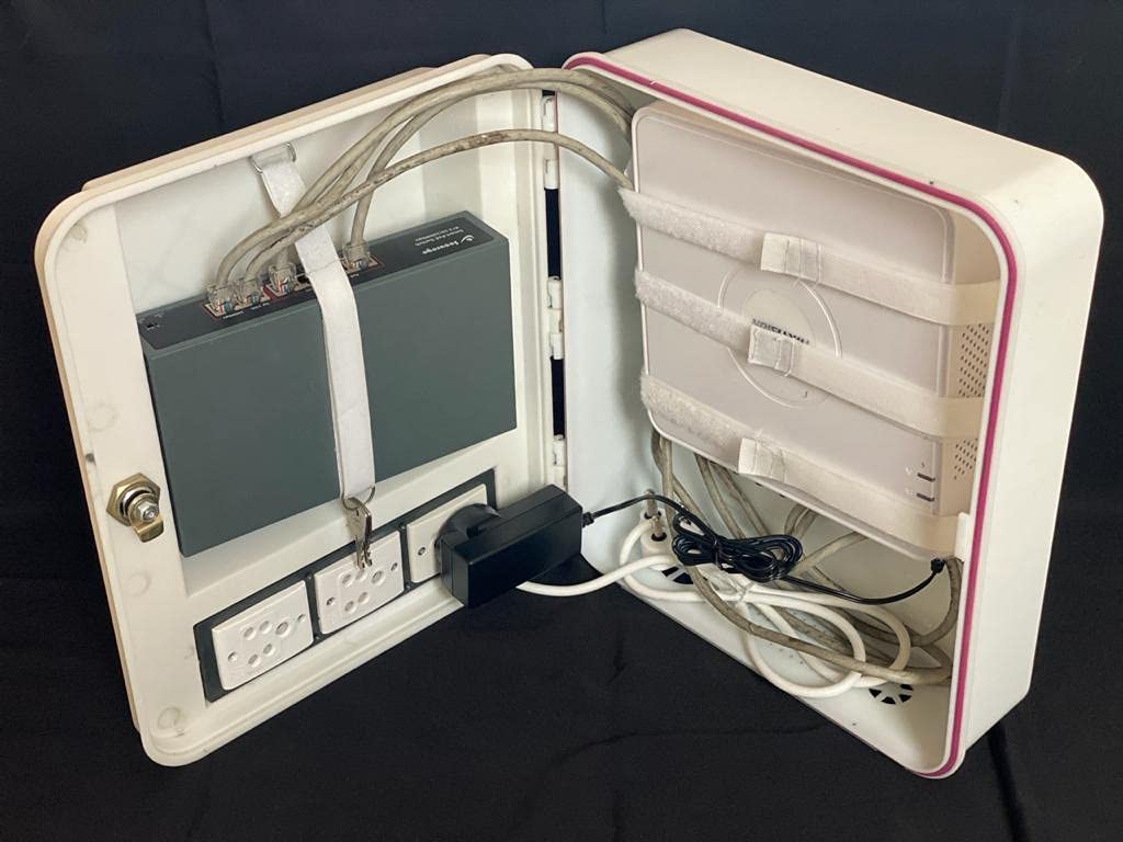 Buy True RACK BOX FOR DVR , CCTV , NVR , POE SWITCH , SPLICING FIBER